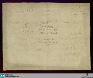 Trios. Excerpts - Don Mus.Ms. 174 : pf, vl, vlc; c; KinB 1.3/2