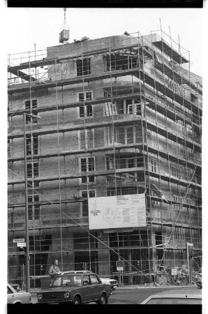 Kleinbildnegativ: Kochstraße, Ecke Charlottenstraße, 1985
