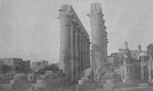 Säulen im Tempel von Luxor [Reise nach dem Sudan, Band 3]