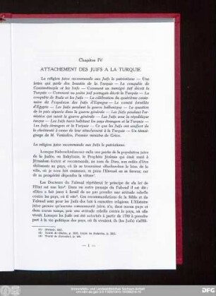 [Turcs Et Juifs Etude Historique, Politique (Suite)]