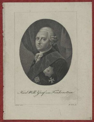Bildnis des Karl Wilhelm von Finckenstein