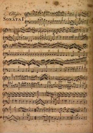 XII sonate a violino e basso : di Felice Giardini