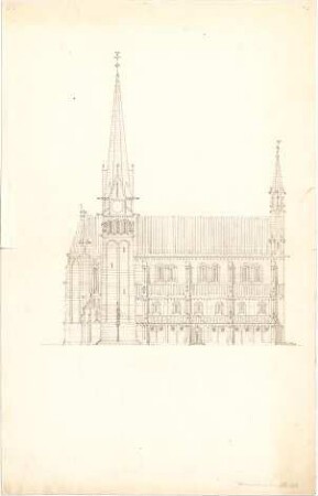 Schmidt, Heinrich von; München; St. Maximilian - Ansicht