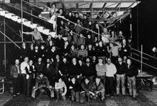 Erinnerungsfoto: Das Team