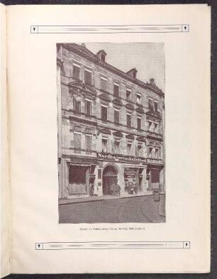 Gebäude des Nordbayerischen Zeitung, Nürnberg, Winklerstraße 11.