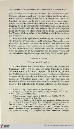 Fünftes Kapitel: Turm und Glocke