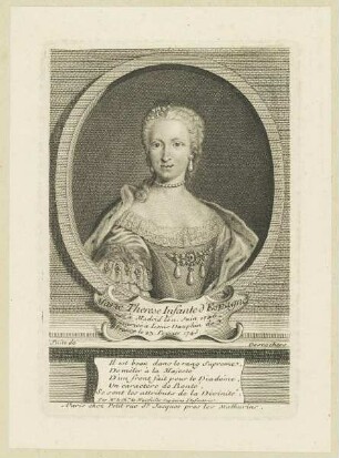 Bildnis der Marie Therese d'Espagne