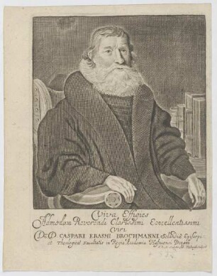 Bildnis des Casparus Erasmus Brochmannus