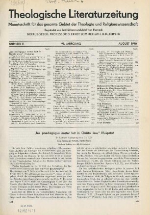 561-570 "lex paedagogus noster fuit in Christo Jesu" (Vulgata)