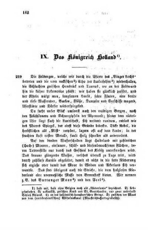 IX. Das Königreich Holland