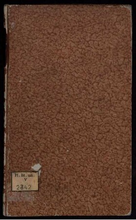 Entwurf zu seinen Vorlesungen über die Geschichte und Litteratur der schönen Wissenschaften