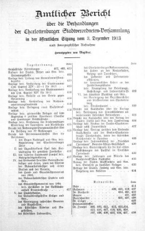 3. Dezember 1913