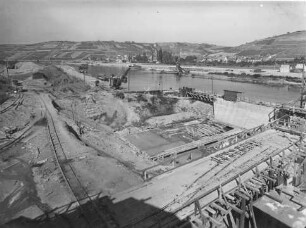 Baustelle Staustufe Randersacker/Main