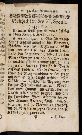 337-351, Geschichten des XI. Seculi