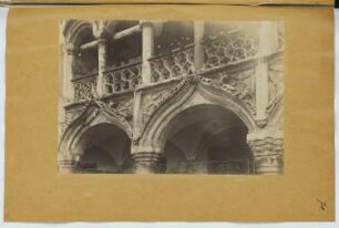 Kornmesserhaus, Bruck/Mur: Detail (aus: Skizzen- und Fotoalbum 21)