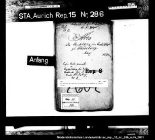Die Gesuche des Amtsvogts Gellermann in Friedeburg um Gehaltszulagen