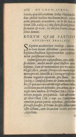 Eorum Quae Partibus Accidunt Enallage.