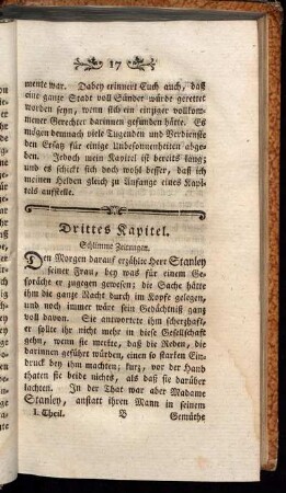 Drittes Kapitel. Schlimme Zeitungen.