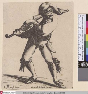[Mann mit Violine]