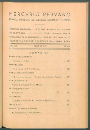 19440019205: Año 19.1944=Nr. 205