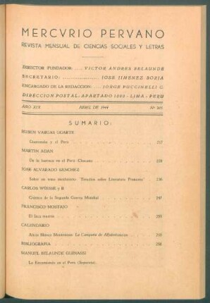 19440019205: Año 19.1944=Nr. 205
