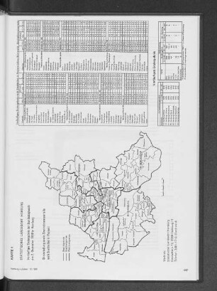 Vorläufiges Endergebnis nach Stadtteilen in Prozent der Bundestagswahl am 2. Dezmber 1990 in Hamburg
