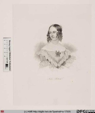 Bildnis Julie Rettich, geb. Gley
