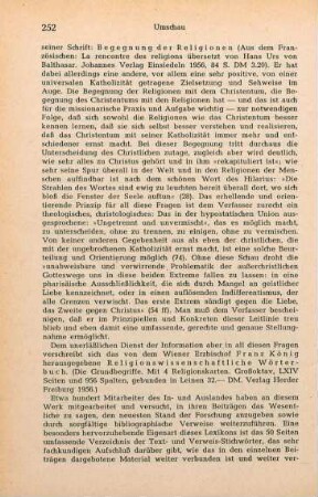 252-253 [Rezension] Religionswissenschaftliches Wörterbuch