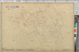 Bracht (Schmallenberg), Umlegung Bracht, Bl.11 Zuteilungskarte Bracht Flur 18