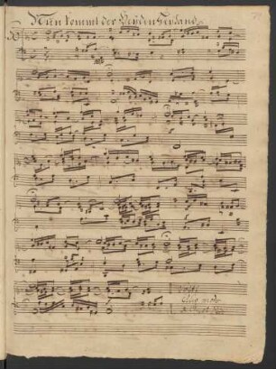 Nun komm der Heiden Heiland; org; a-Moll; BWV 599