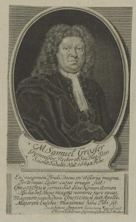 Bildnis des Samuel Grosser