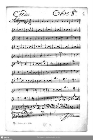 Oboe II.