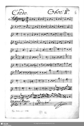 Oboe II.