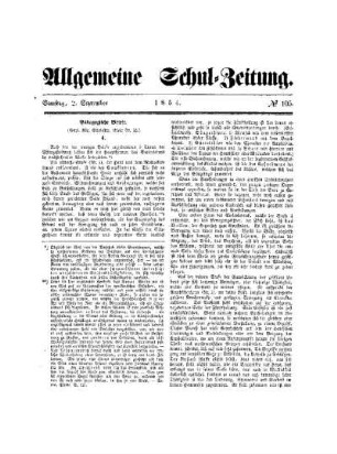 Pädagogische Briefe : (Vgl. Allg. Schul. Ztg. 1854: Nr. 35)