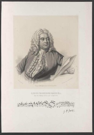 Porträt Georg Friedrich Händel