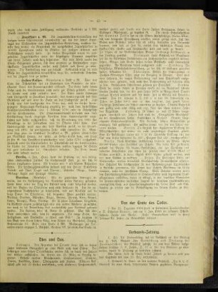 Von der Ernte des Todes : [Wilh. Sommer] ; [Ferdinande von Brackel] ; [Nekrolog]