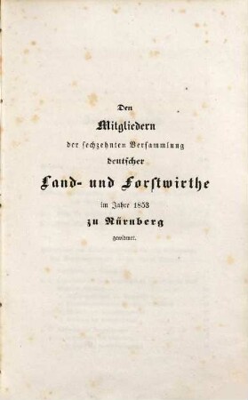 Beschreibung des Reichswaldes bei Nürnberg in geschichtlicher und wirthschaftlicher Beziehung : mit einer Uebersichtskarte