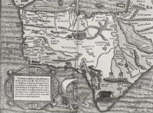 Africa/Libya/Morland mit allen Königreichen so zu unsern zeiten darin gefunden werden ( ca. 1:30 000 000)