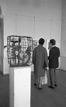 "Weihnachtsausstellung 1966" des Badischen Kunstvereins.