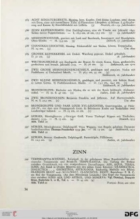 Zinn (Nr. 399-450)