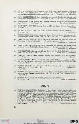 Zinn (Nr. 399-450)