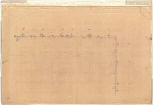 Troost, Paul Ludwig; München, Arcisstr. 12; Führerbau der NSDAP - Südostteil, Fundamente (Grundriss)