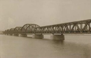 Weichselbrücke Marienwerder, Deutschland, 1907