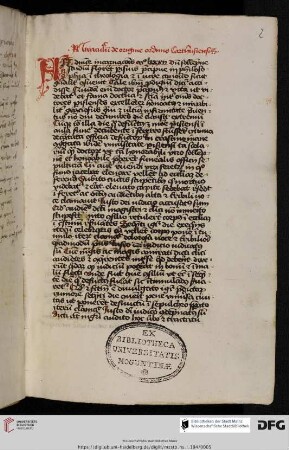 Miraculum de origine ordinis Carthusiensis