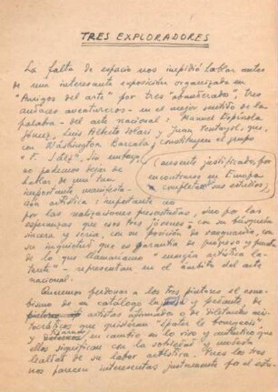 68-71, TRES EXPLORADORES