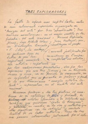 68-71, TRES EXPLORADORES