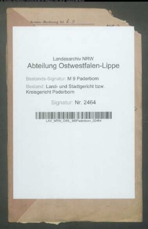 Erblasser: Gehlen, Albert; Erblasser: Gehlen, Marie, geb. Stratmann: