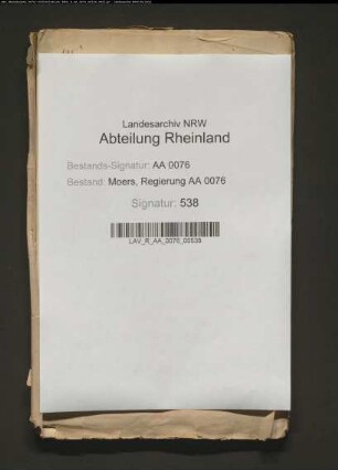 Bau einer katholischen Kirche und Anstellung eines eigenen Pastors III