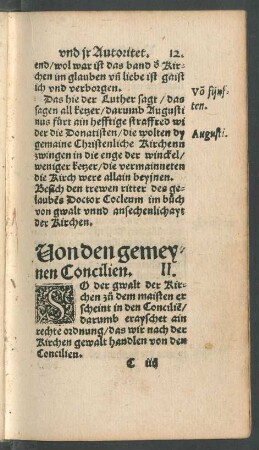 Von den gemeynen Concilien. II.