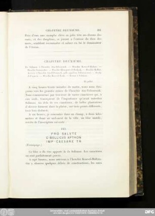 Chapitre Deuxième.